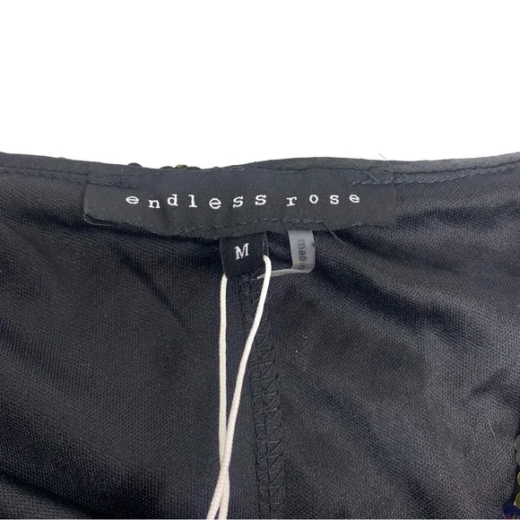 NWT Endless Rose Multicolored Sequin Mini Skirt Medium - Picture 3 of 5